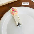 Nail Clippers Cartoon My Melody Kuromi Nail Cutters Toenail Scissors Mini Fingernail Cutter.