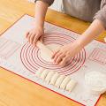Silicone Baking Mat Pizza Dough Maker Pastry Kitchen Gadgets Cooking Tools Utensils Bakeware Kneading Accessories 1Pcs. 