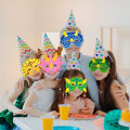 11pcs/set Dinosaur Foam Masks Kids Birthday Dino Party Supplies Girls Boys Masquerade Dress Up Party Mask Favors Decorations. 