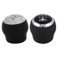 6 Speed Gear Head Shift Lever Knob Head for Toyota Corolla 1.8Mt 2007-2013 & 6 Speed Gear Shift Knob. 