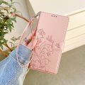 Butterfly Pattern PU Leather Flip Wallet Case for iPhone 17 16 15 14 13 Pro Max 12 11 XR XS with Card Slots Soft TPU Protective Cover.