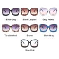 Luxury Square Sunglasses Women Vintage Oversized Gradient Sun Glasses Shades Female Fashion Designer Black Mirror Oculos De Sol. 