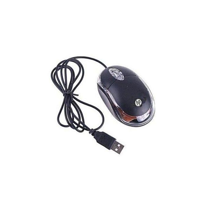 HP SJ-100 USB Optical Mouse Plug & Play Wired Mouse for Laptop Desktop