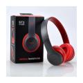 Wireless Bluetooth Headphone P47 Stereo Earphone with SD Card Slot - Black Blue White & Red. 