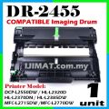 DRUM UNIT DR 2455 Brother HL-L2310D/L2350DW/L2370DW/L2375DW/L2390DW/L2395DW, Brother DCP-L2550DW/L2510D/L2530DW/L2537DW, Brother MFC-L2710DW/2535DW/2375/L2713DW/L2730DW/L2750DW. 