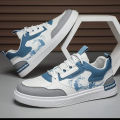 Indispensable-Quality And Durability-Stylish Blue And Green Color SUPERAR Sports Sneakers Shoes For Men-Canvas Shoes For Summer M38.