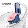 Mini Travel Medicine Cutter and Organizer Box. 