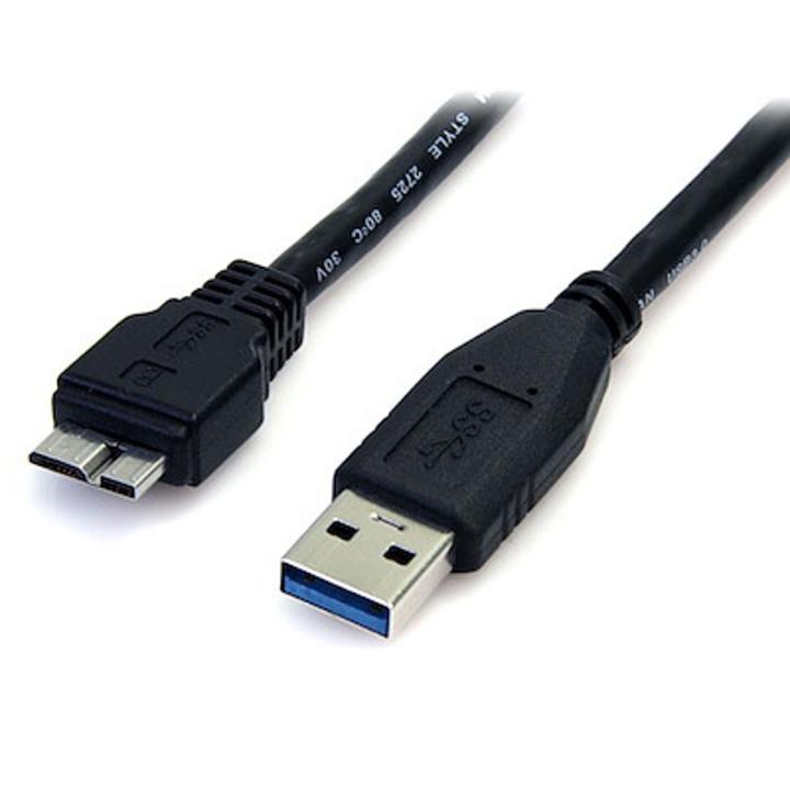 USB 3.0 to USB Micro-B cable for HDD encloser white - Cable Protector