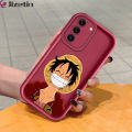 Jizetin for Samsung S22 Plus 5G S22+ 5G Back Cover Silly Luffy Ladder Camera Soft Rubber Mobile Phone Case. 