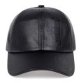 Men Vintage Adjustable Baseball Cap PU Leather snapback Hat Para Hombre Mens Trucker Caps Dad Hat winter warm hats Casquette. 