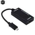 Micro USB 2.0 MHL to Cable HD 1080P for Samsung HTC MHL Android Converter Micro USB Mini Adapter for TV USB Adapter. 