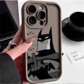 Luxury Marvel Batman Phone Case For iPhone 15 14 13 12 11 Pro Mrelaxax X XS XR 7 8 Plus SE 2020 Shockproof Silicone Soft Back Cover. 