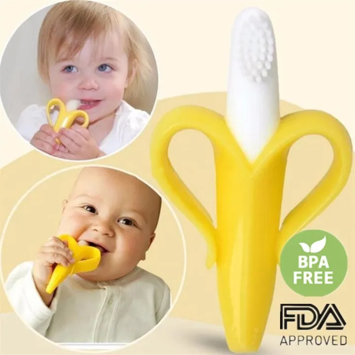Baby%20Toothbrush%20and%20Banana%20Teether,Soothing%20Pain%20Relief%20Soft%20Baby%20Teething%20Toy,Silicone%20Training%20Finger%20Toothbrush%20for%20Babies,Toddlers,Infants,Natural%20Organic%20BPA%20Free%20-%20Image%208