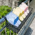 Migeet Flower Pot Stand Rack Deck Rail Flowerpot Railing Shelf Balcony Rail pl-anter Shelf Fence Railing Flower Pots Holder. 
