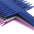 Fishbone Art Highlighting Comb Three-sided Pointed Tooth Hair Dye Brush Comb. 