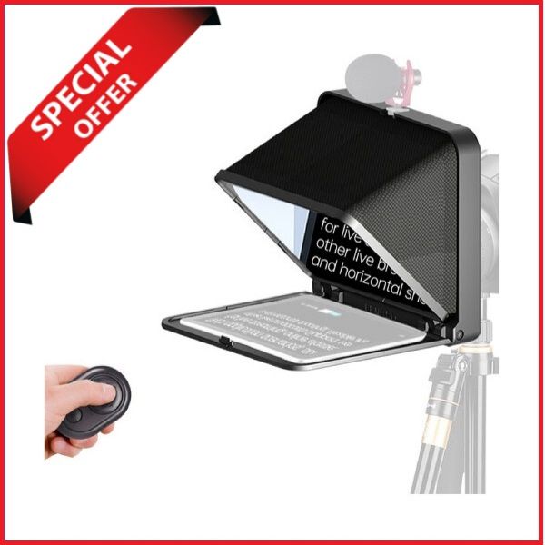LENSGO TC7S Portable Professional Teleprompter for Smartphones