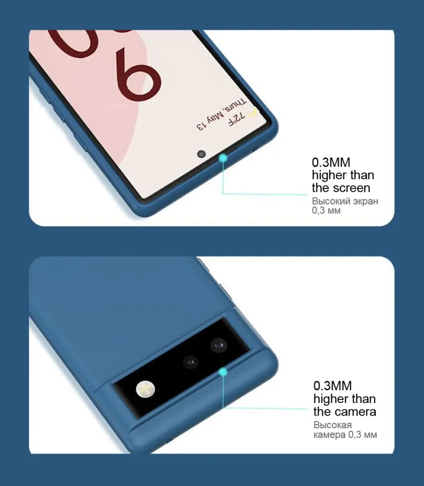 Vanjua Case Compatible With Google Pixel 7, Stylish Silicone - View #6