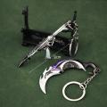 Valorant Agents Reaver 2.0 Karambit Knife Metal Vandal Game Peripheral Model Accessories Keychains Gifts Toys Boys. 