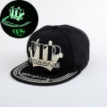 New luminous hat men and women genius fluorescent hat baseball cap.