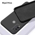 For Vivo Y30 / Vivo Y50 Liquid Silicone Cover Soft Phone Protective Bumper For Vivo Y50 / Vivo Y30 Back Cover.