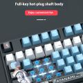 Kuromi Customized 108-Key Wireless Three-Mode Rgb Office Game Mechanical Keyboard Hot-Swappable Full-Key Anti-Ghosting. 
