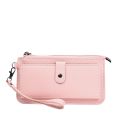New Bag Women's Long Multifunctional Zipper Multi-slot Hand Hold Buckle Zipper Student Purse.