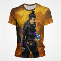 Apex Legends 3D Print T-shirt Men Fashion short sleeve Streetwear O-Neck graphic t shirts men Tops Tees Oversized Clothing. 