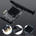 PCIE SATA Card 8 Port, 6Gbps SATA 3.0 PCIe Card, PCIe To SATA Controller Expansion Card, Upport 8 SATA 3.0 Devices. 