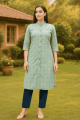 Umaisha Fashion Premium Cotton Shirt Kurti For Women Comfortable Elegant Everyday Casual Wear Outfit.