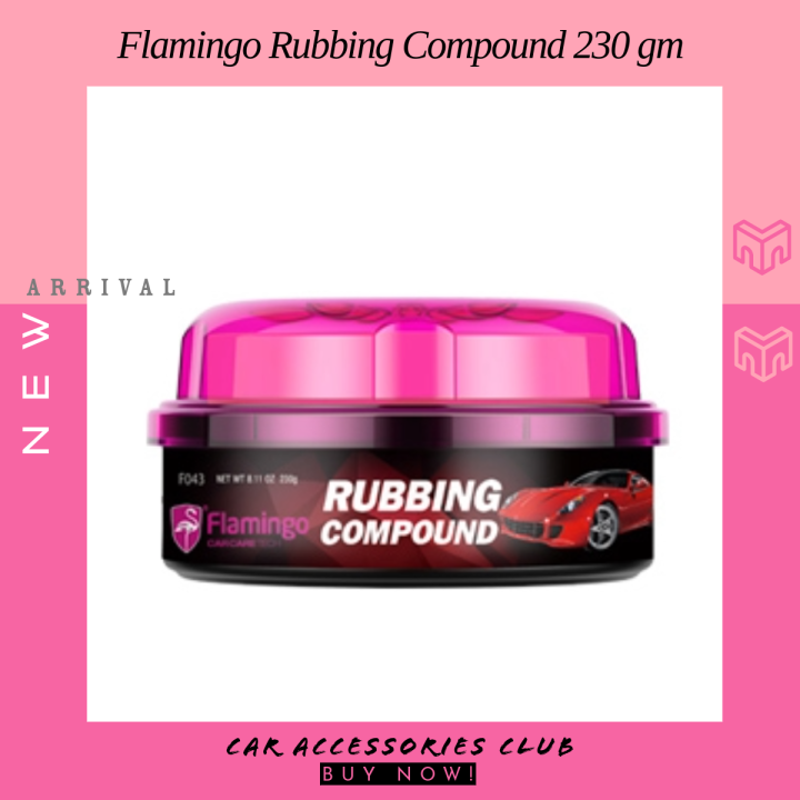 Flamingo Rubbing Compound 230g for Motorbike/Car