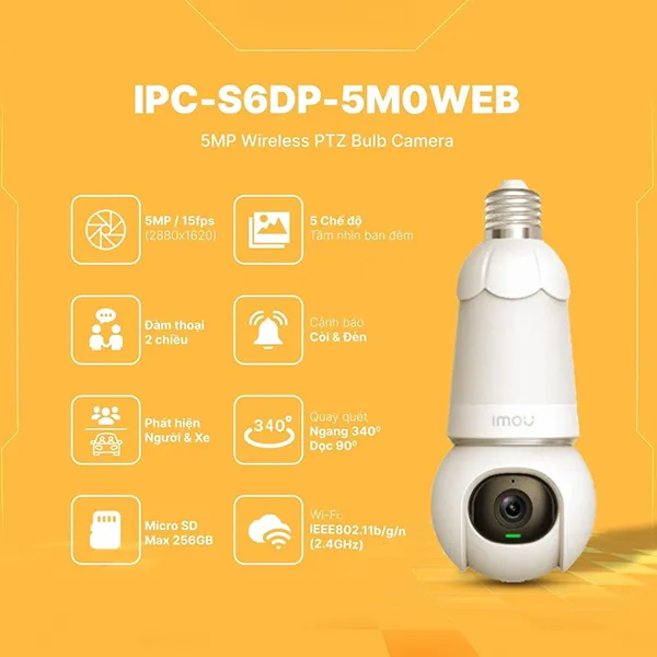 IMOU%20Bulb%20Camera%205MP%203K%20E27%20E26%20Surveillance%20Camera%20Night%20Vision%20Wifi%20Home%20Security%20IP%20Camera%20AI%20Human%20&%20Vehicle%20Detection%20-%20Image%202