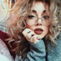 Metal Frame Clear Lens Eyeglasses For Women. 