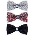 Men Adult Bowtie Shiny Fashion Wedding Party Formal Gift Multicolor Adjust Neck Bow Tie. 