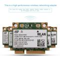 2.4/5G Dual Band 802.11A/B/G/N Mini PCIE Wireless WiFi Card For Intel 6250 WiMax. 