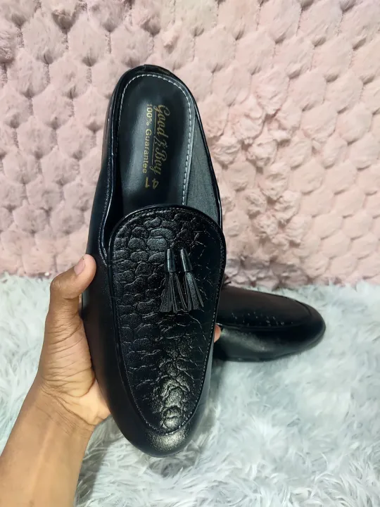 THE%20LATEST%20COLLATION%20AR%20NEW%20%20Half%20Shoe%20Black%20Color%20For%20Men%20-%20Image%202