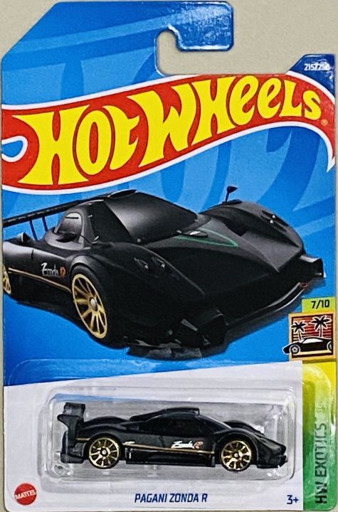 Hot Wheels Pagani Zonda R Black; Scale - 1:64