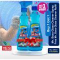 Mr Boss Glass Cleaner Spray - 350ml (Buy 1 Get 1 Refill 350ml Free). 