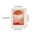 Ins Art Illustration Nordic Decorative Painting Flower Character Photo Frame Creative Living Room Ornament Table Decor for room.
