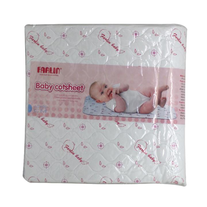 Baby cot sheet size best sale