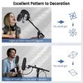 12Pack Acoustic Foam Panels Sound Proof Foam Panels with Self-Adhesive, 12X 12X 0.4Inch White. 