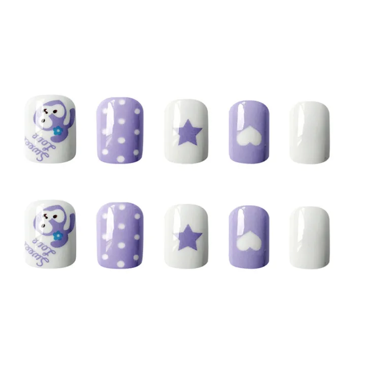 DIY%20Fake%20Nail%20Light%20Purple%20White%20Nail%20with%20Cute%20Rabbit%20Pattern%20for%20Festival%20Party%20and%20Date%20-%20Image%208