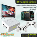 Coopreme X7 128G 256G Linux System Y7 4K Video Game Console LPDDR4 2GB TV Box Wireless Controller Retro Game 10000+ Support PSP.