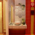 12Pcs Hexagonal Frame Stereoscopic Mirror Wall Sticker Decoration Cherry Super Store. 