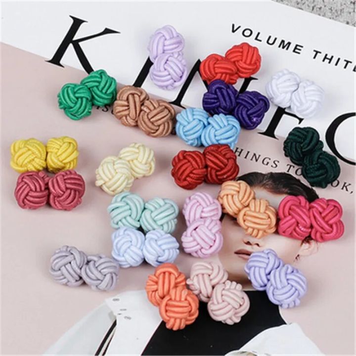Mens%20Cuff%20Links%20Fashion%20Men's%20Shirt%20Cufflinks%20Trade%20Mixed%20Solid%20Colors%20DIY%20Braided%20Wire%20Buckle%20Cuff%20Link%20-%20Image%204