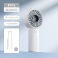 Hoco Mini Rechargeable Fan Portable Fan 6000mAh battery, max 17 hours battery life - Stepless speed. 