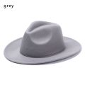 Vintage Wide Brim Cowboy Hat Women Men Dress Dance Party Stage Performance Jazz Cap Panama Fedora Hat.