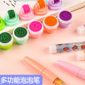 5 IN 1 Cute Seal Ballpoint Pen Children Toys Multi-function Bubble Ballpoint Pen Gift For Boys Girls Roller Stamp Pen With Light. 