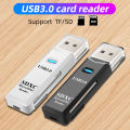 2 In 1 Card Reader USB 3.0 Micro SD TF Memory Card OTG Adapter PC Laptop Extension Converter Fast Data Mobile Phone Card Reader. 
