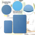 2Pcs Sewing Machine Muffling Mat Pedal Mat Sewing Machine Mat Reduce Vibrations Noise No Slip Rose Red. 