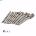 10 Types Milling Rotary File Burrs Bit Set For Wood Carving Rasps Router Grinding Head Bits (10 Pieces). 